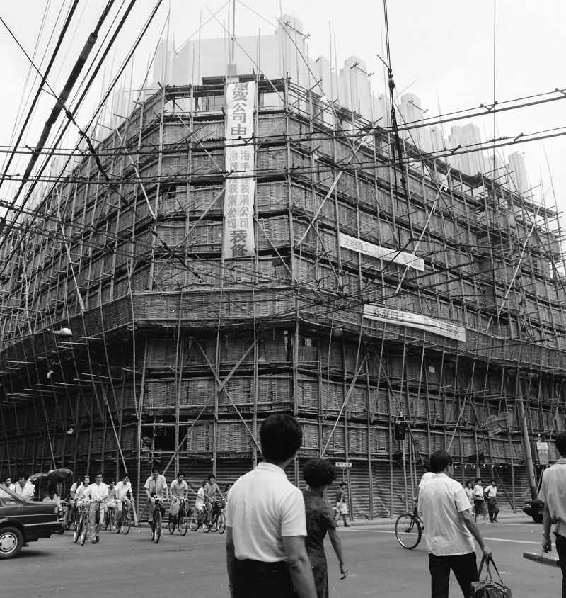 Anders i Shanghai 6-7 sept 1992 Scaffold